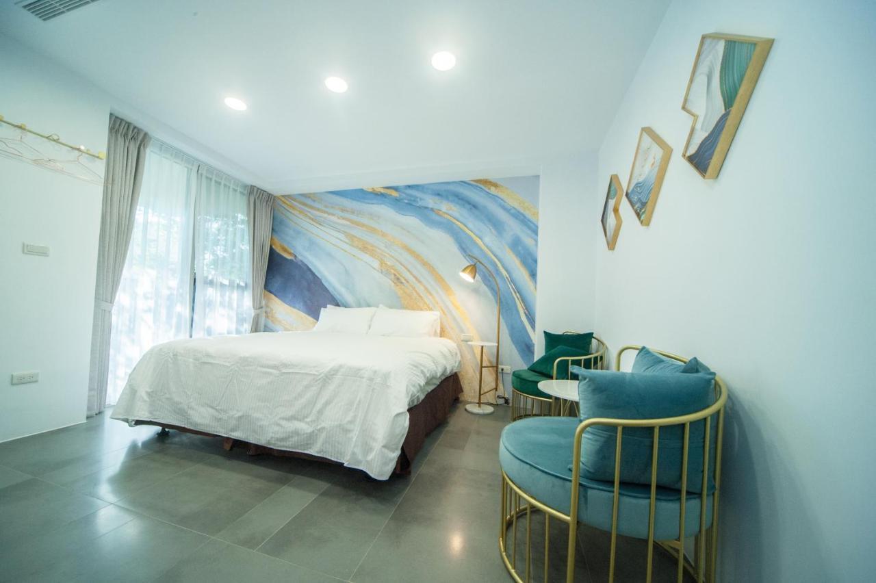 會呼吸的房-採自助式入住-有電梯 Bed & Breakfast Huwei Eksteriør bilde