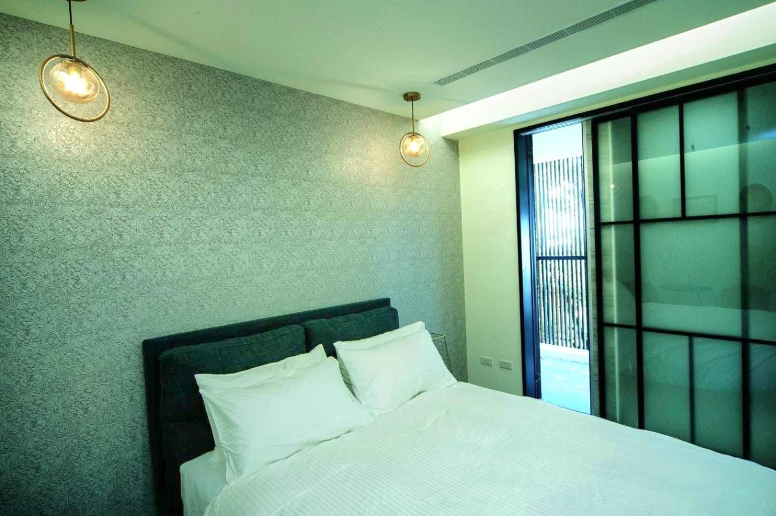 會呼吸的房-採自助式入住-有電梯 Bed & Breakfast Huwei Eksteriør bilde